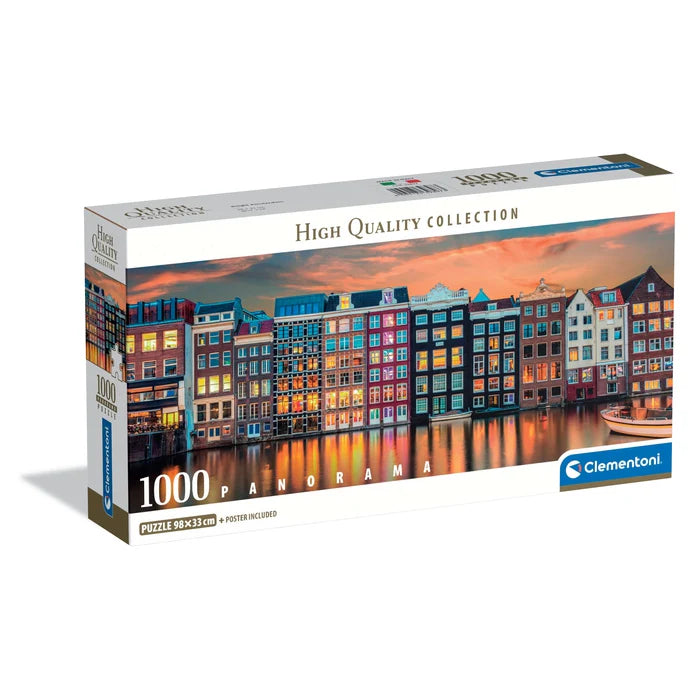 Rompecabezas 1000 Piezas Amsterdam Clementoni Adultos