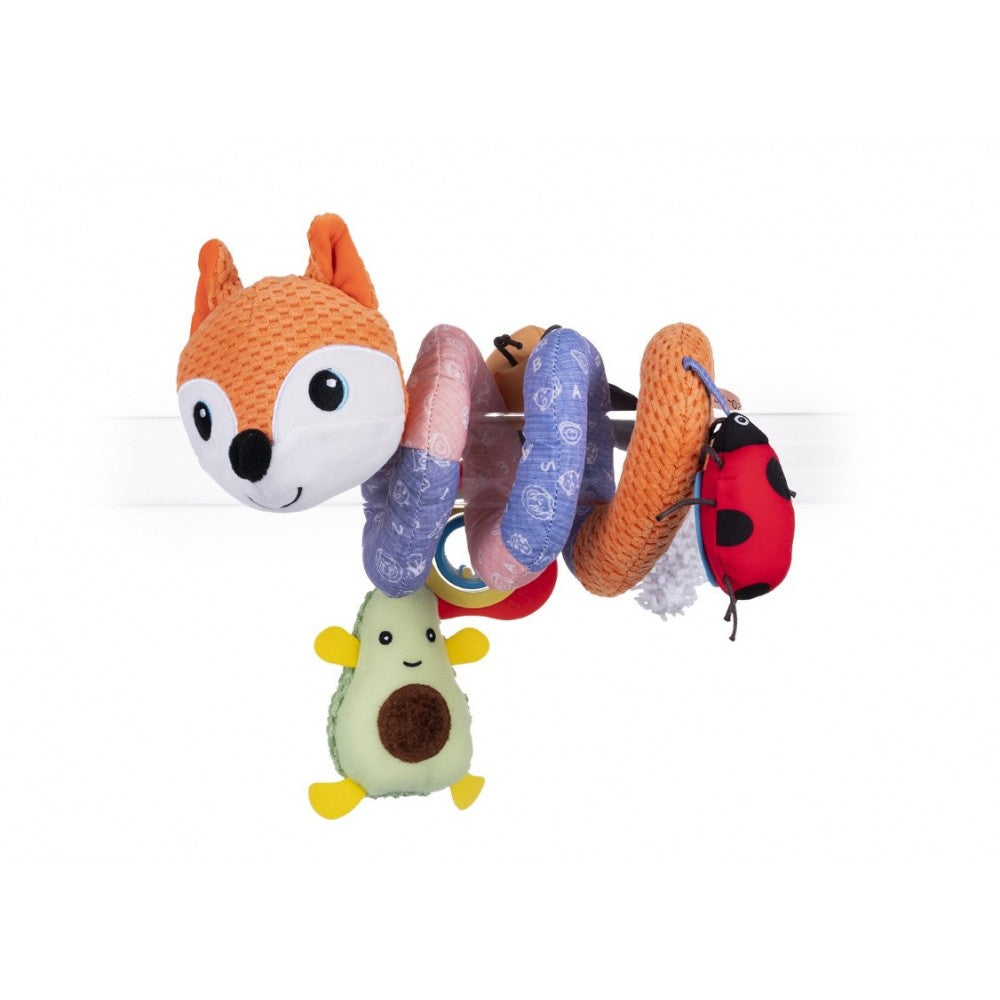 Juguete Sensorial Espiral Zorro Para Bebés