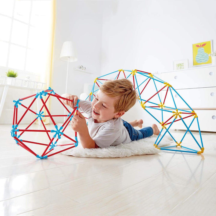 Juego Estructuras Geodésicas Motricidad Niños