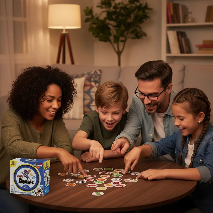 Juego De Mesa Dobble Eco Sleeve Para Niños Familia