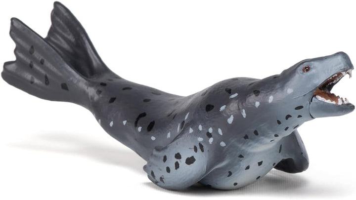 Figura Coleccionable Foca Leopardo Papo Pintada A Mano