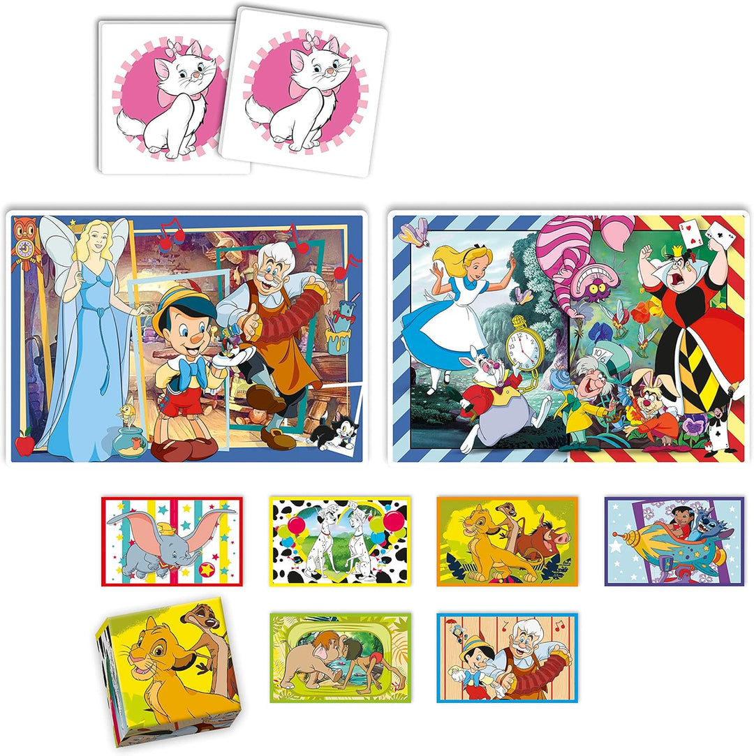 Juego Actividades Disney 4 En 1 Para Niños
