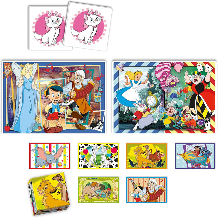 Juego Actividades Disney 4 En 1 Para Niños