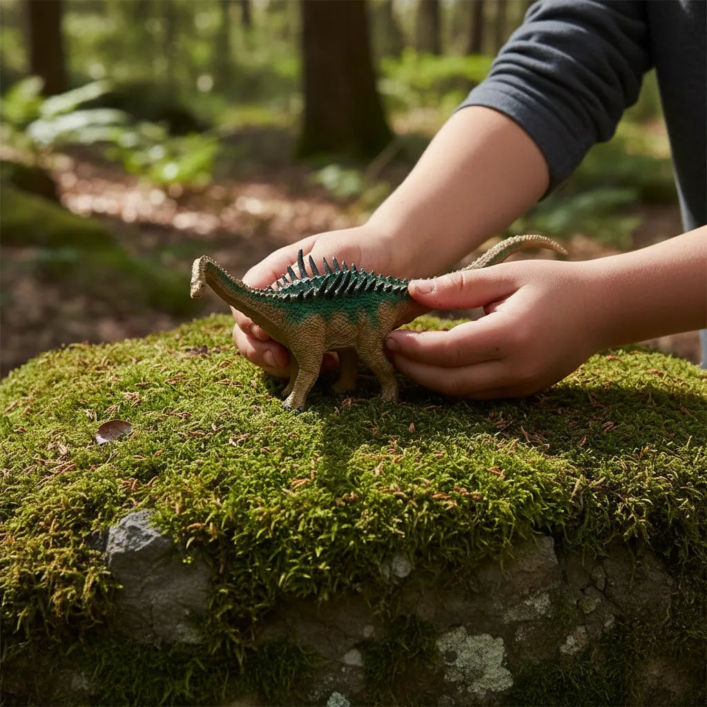 Figura Dinosaurios Agustinia Pintado A Mano