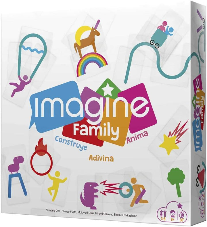 Juegos De Mesa Imagine Family Asmodee Estrategia Adultos