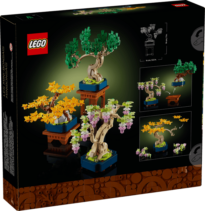 Juego De Construcción Mini Árboles Bonsái  Lego Original