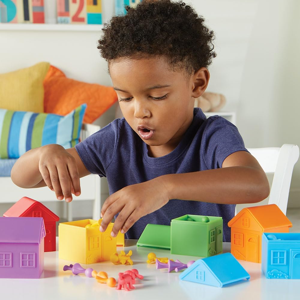 Juego Set Educativo Clasificación familia Para Niños