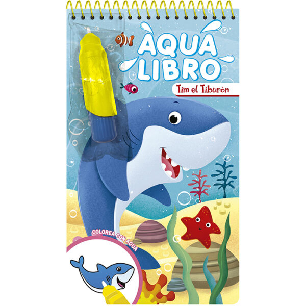 Libro para Colorea Con Lápiz Mágico Agua Para Niños