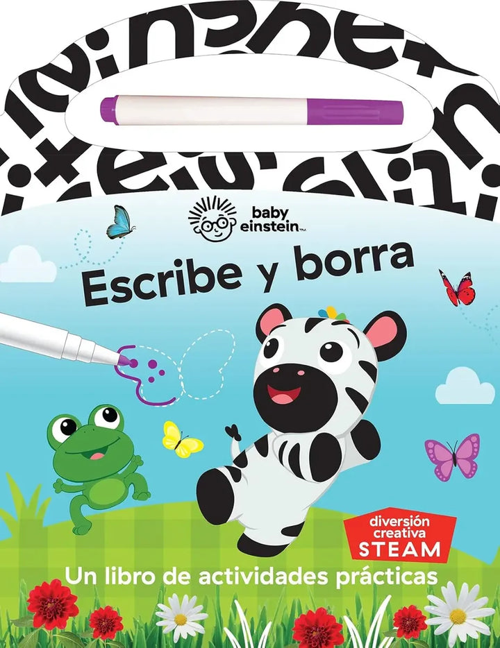 Libro Didáctico Escribe Y Borra Baby Einstein Para Niños