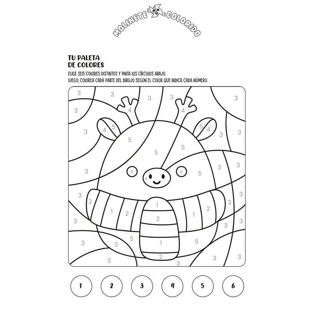 Libro Para Colorear Kawaii Para Niños