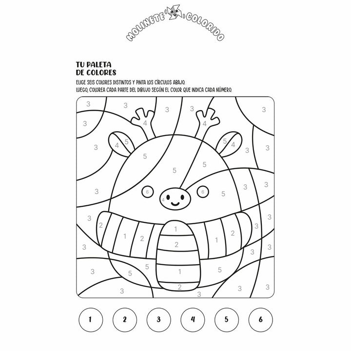 Libro Para Colorear Kawaii Para Niños