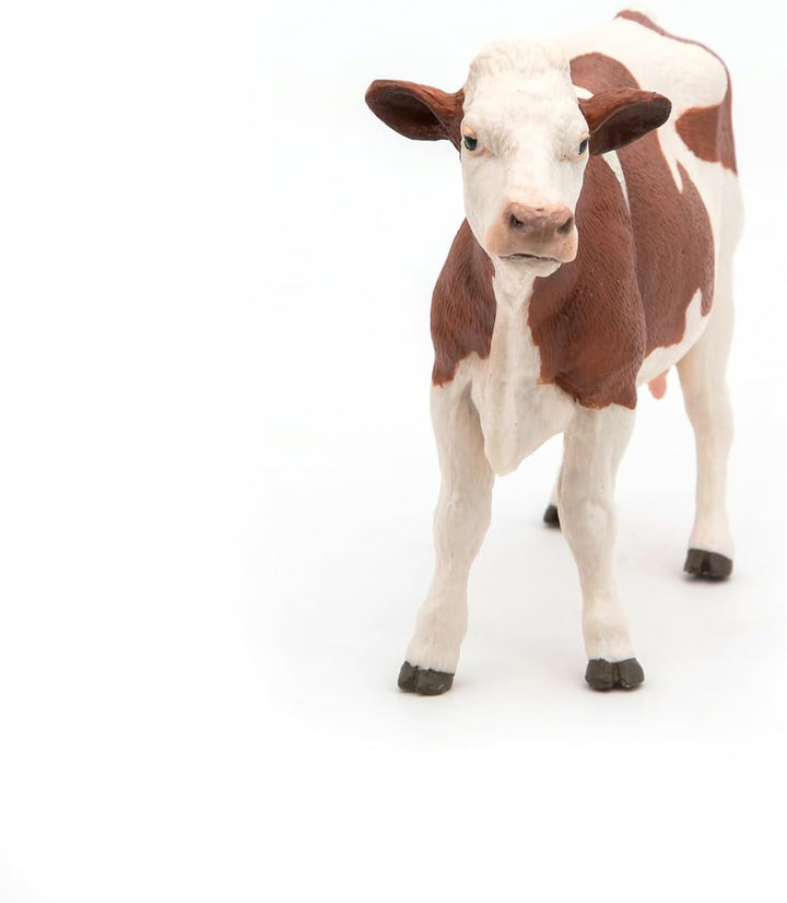 Figura Coleccionable Vaca Montbeliarde Para Niños Papo