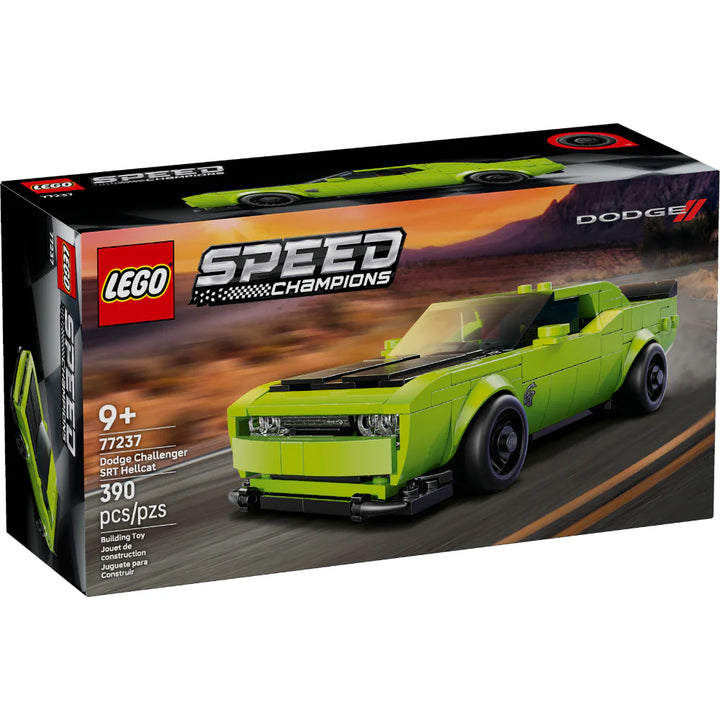 Juego Speed Champions Dodge Challenger Srt Hellcat Niños