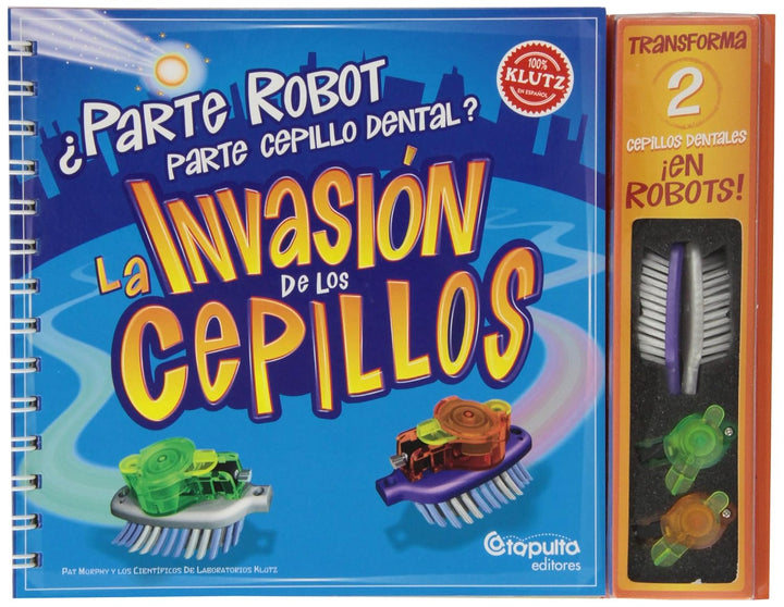 Libro Invasión De Cepillos Para  Niños