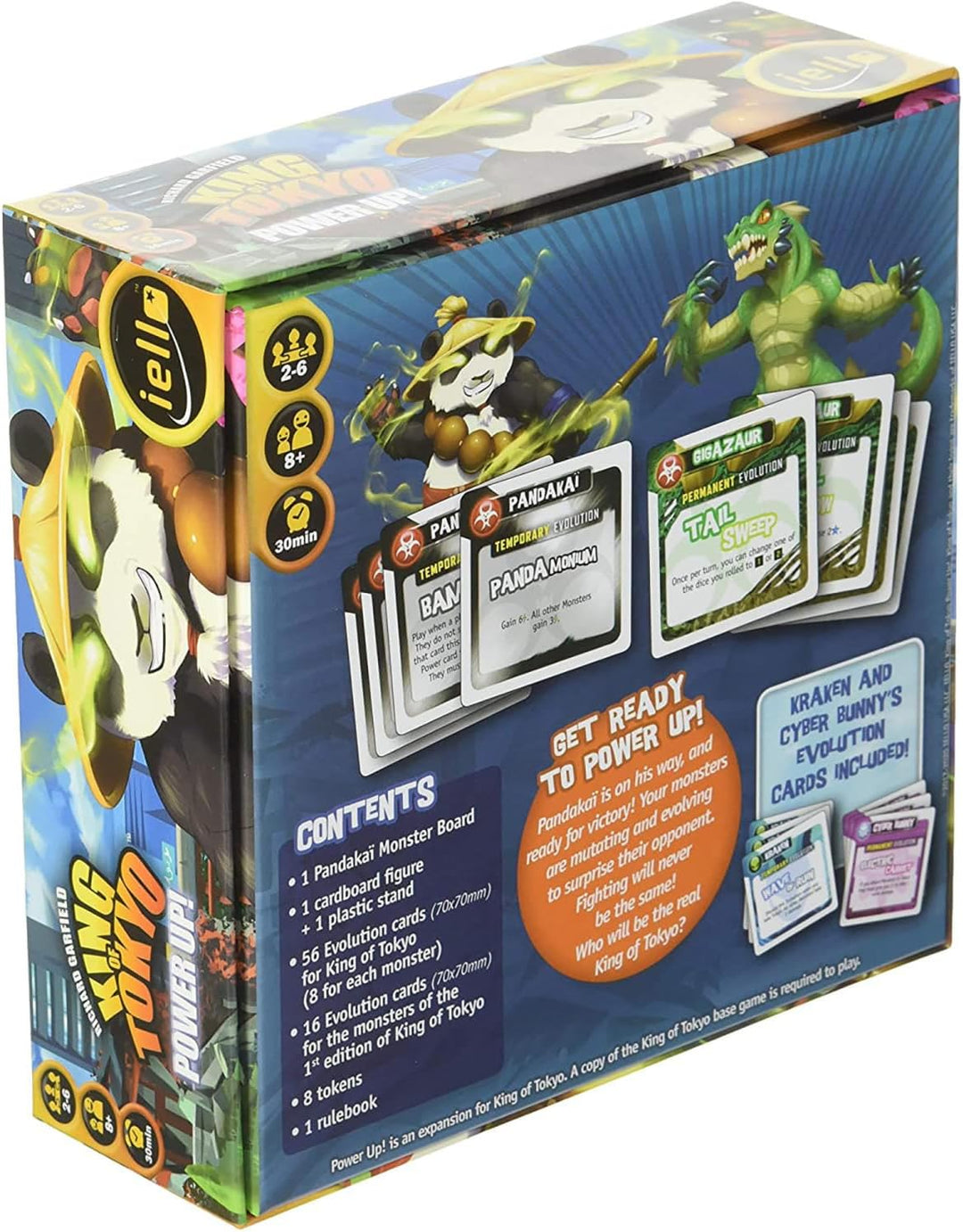 Juego De Mesa King Of Tokyo Power Up Niños
