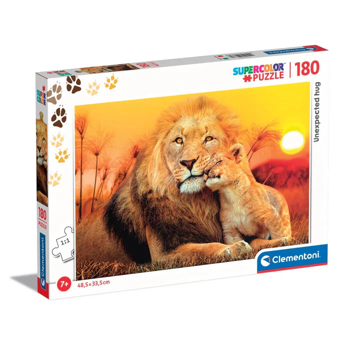 Rompecabezas 180 Piezas Leones Para Niños