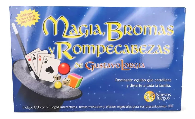 Juego Magia Bromas Y Rompecabezas Gustavo Lorgia