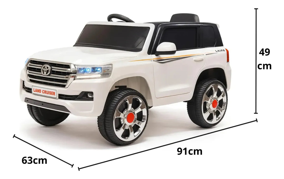 Carro Montable Toyota Land Cruiser 6v Niños