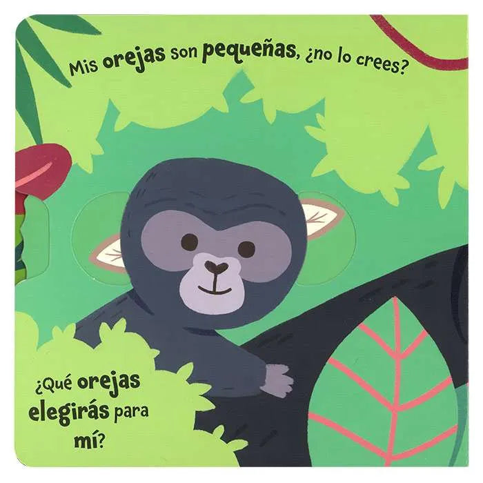 Libro Interactivo ¿qué Orejas? Niños