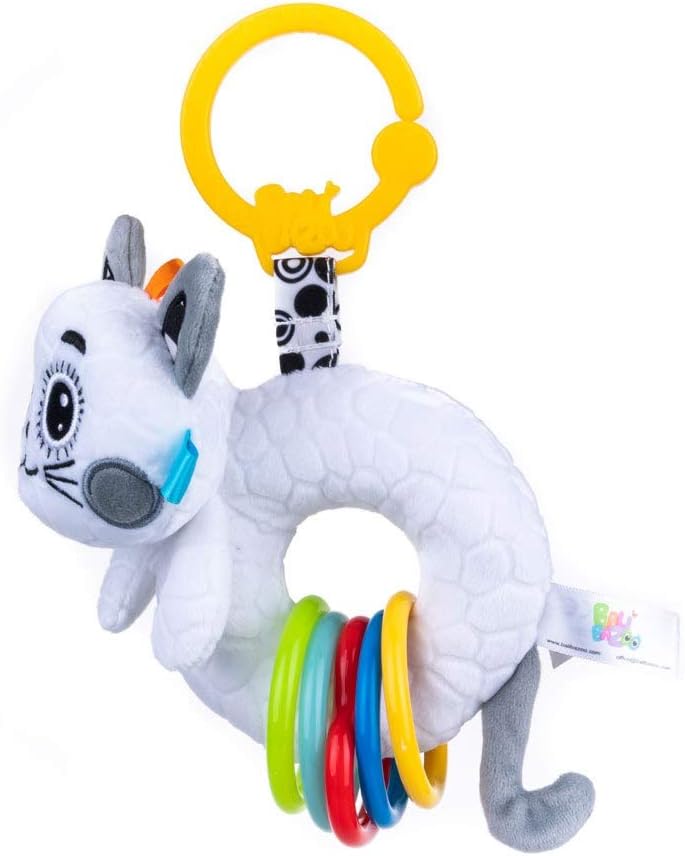 Juguete Bebé Didáctico Gato Sensorial Sonajero