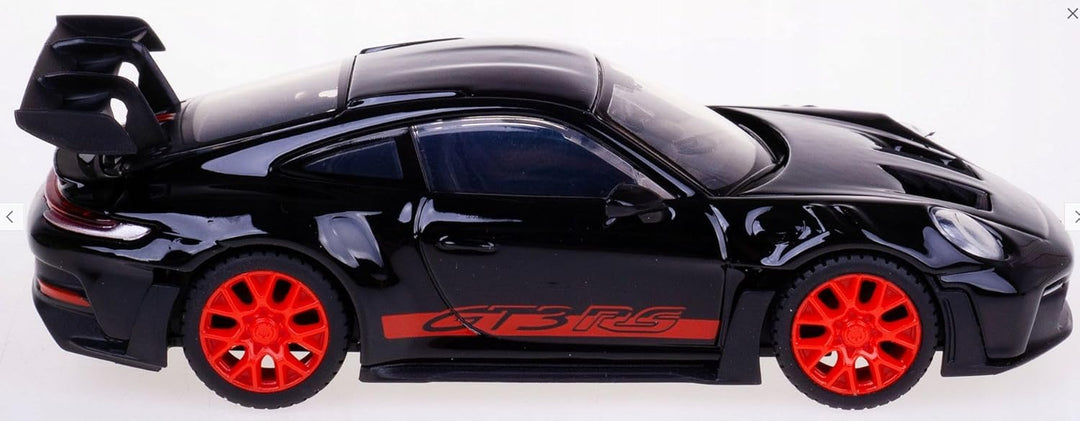 Carro Escala Bburago 1/43 Race Porsche 911 Gt3 Rs Negro