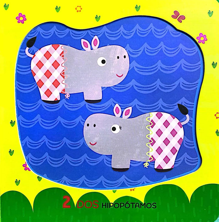 Libro Sensorial Los Números Figuras  Niños