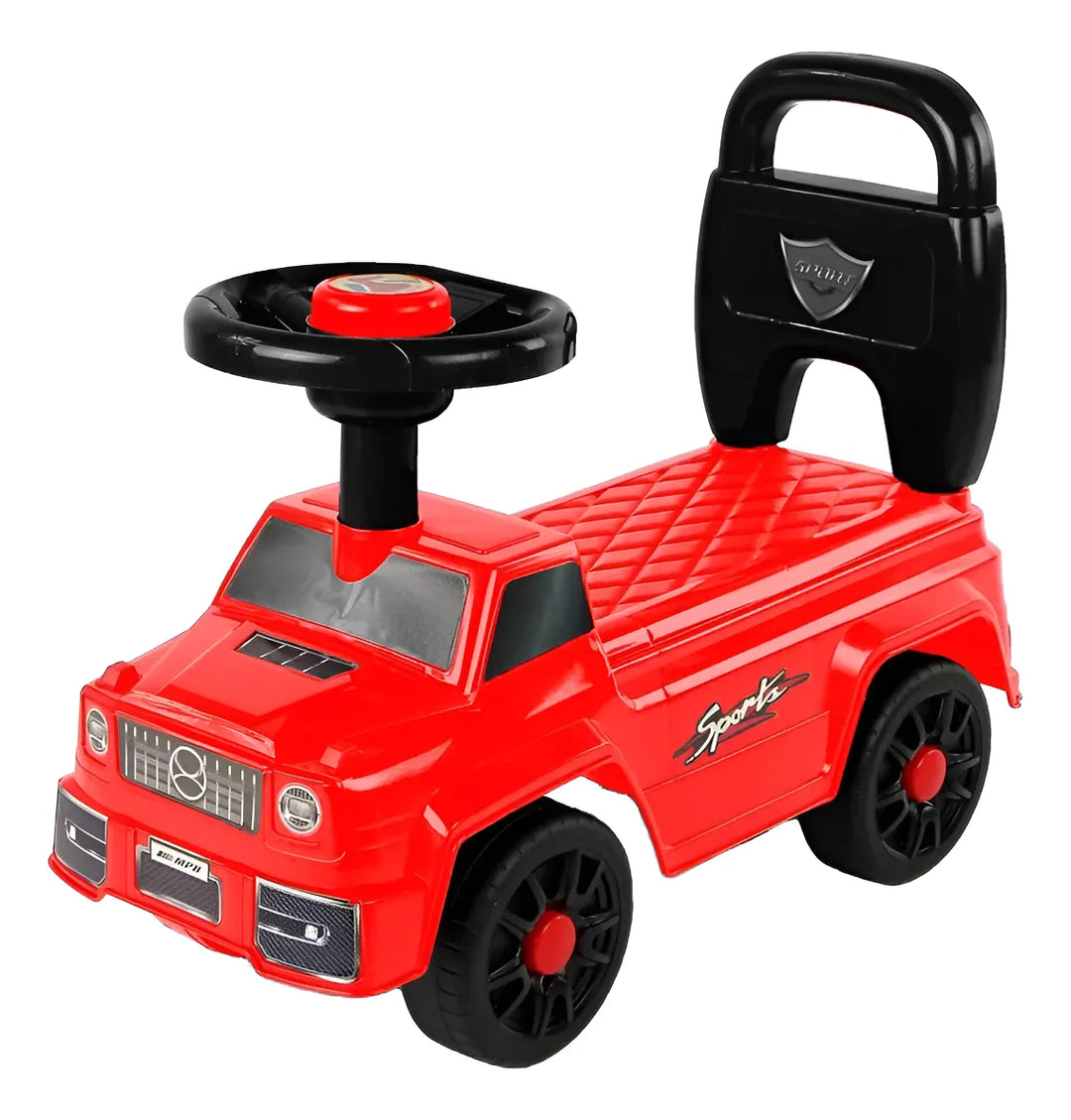 Carros Montable Con Bocina rojo Para Niños