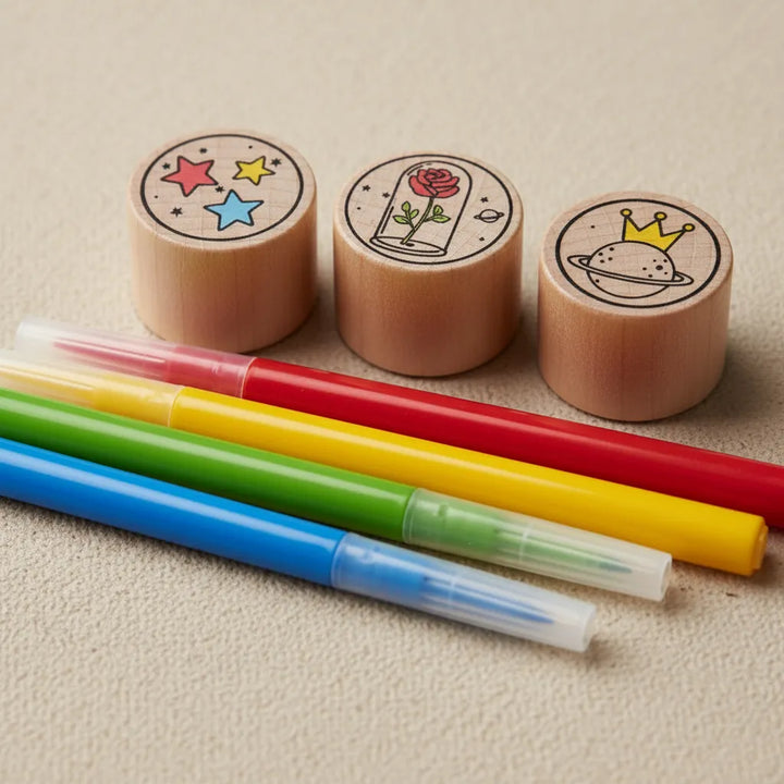 Set Creatividad El Principito Con Sellos Para Niños