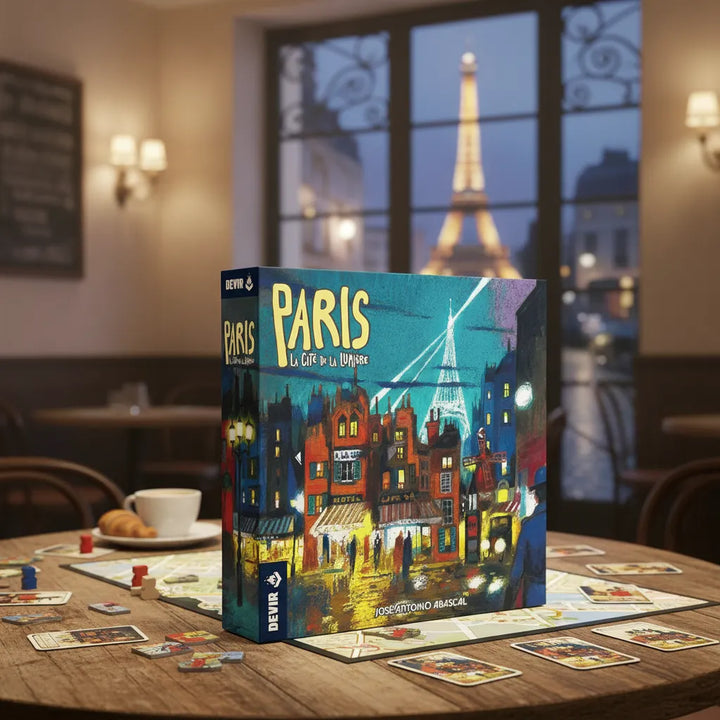 Juego De Mesa Paris La Cite De La Lumiere