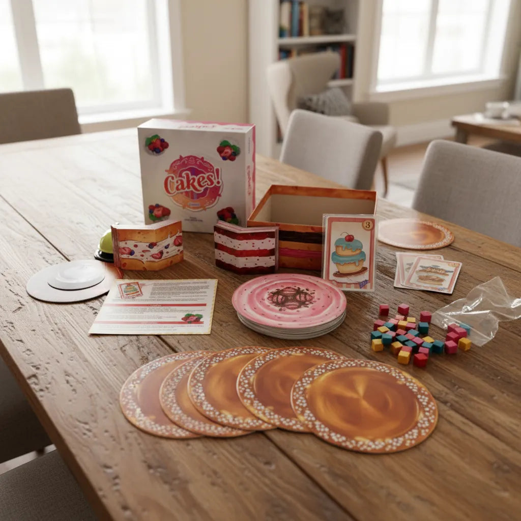 Juego De Mesa Estrategia Cake Para Niños Familia