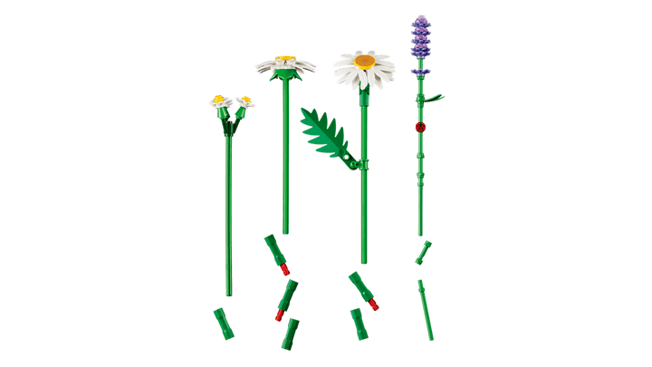 Juego Construcción Lego Original Margaritas 133 Piezas Niños