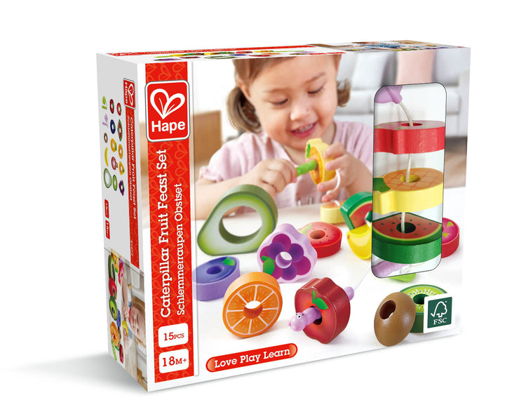 Juego De Habilidades Motoras De Encaje Y Frutas