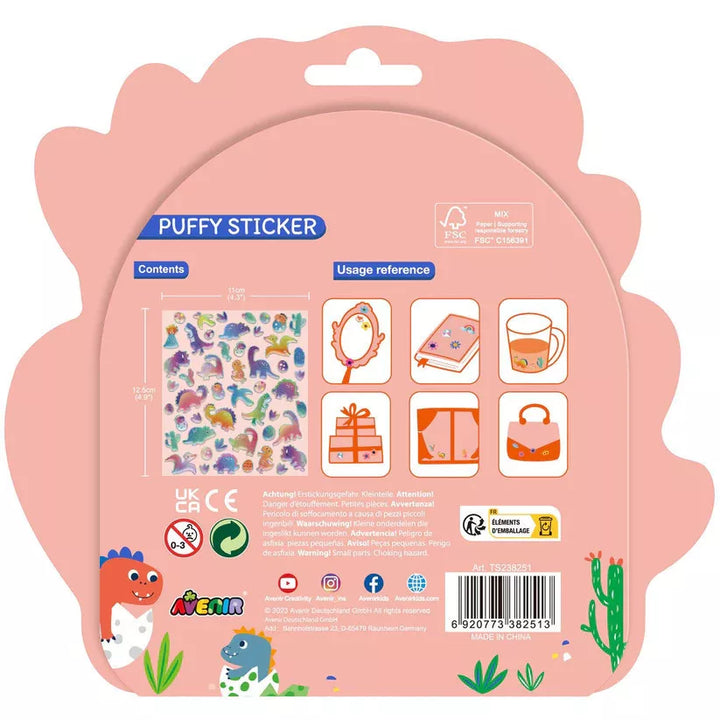 Juego De Stickers Dinosaurio Para Niños