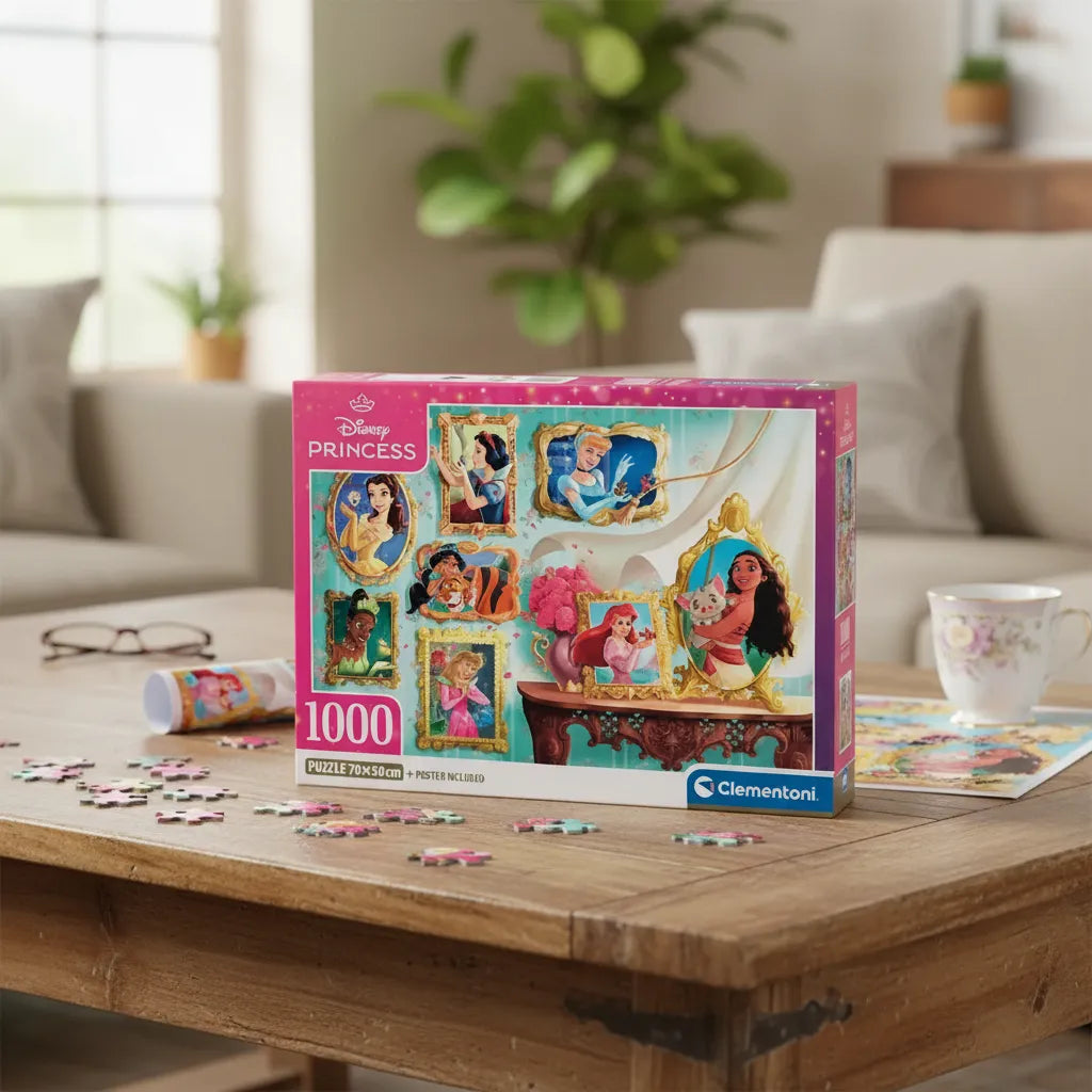 Rompecabezas 1000 Piezas Princesas Disney Clementoni