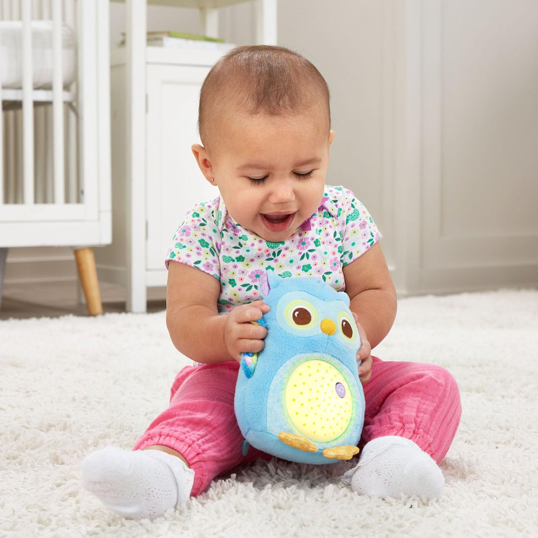 Proyector De Peluche Búho Luces Sonido bebé