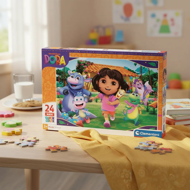 Rompecabezas 24 Maxi Piezas Dora Clementoni Para Niños
