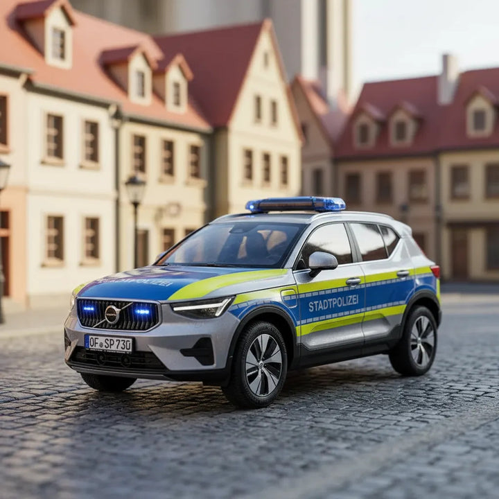 Carros Coleccionable A Escala Bburago 1/43 Volvo Ex40 Police