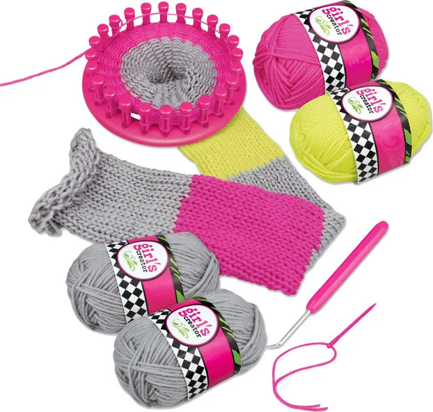 Set Didáctico Para Tejer Accesorios De Moda Para Niños