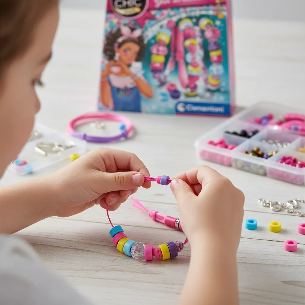 Set Fabrica Pulseras Manillas Coloridas Niñas