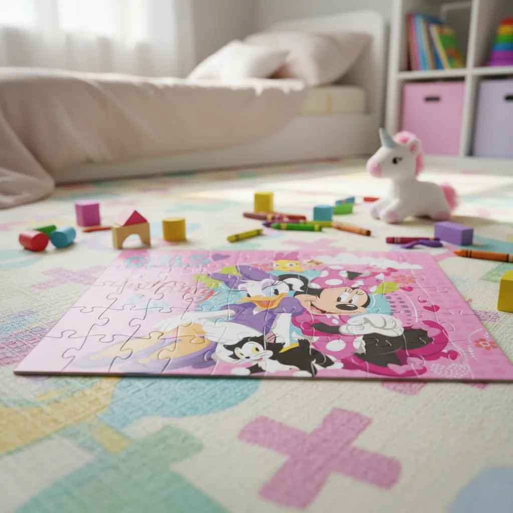 Rompecabezas Minnie Mouse 50 Piezas Para Niños