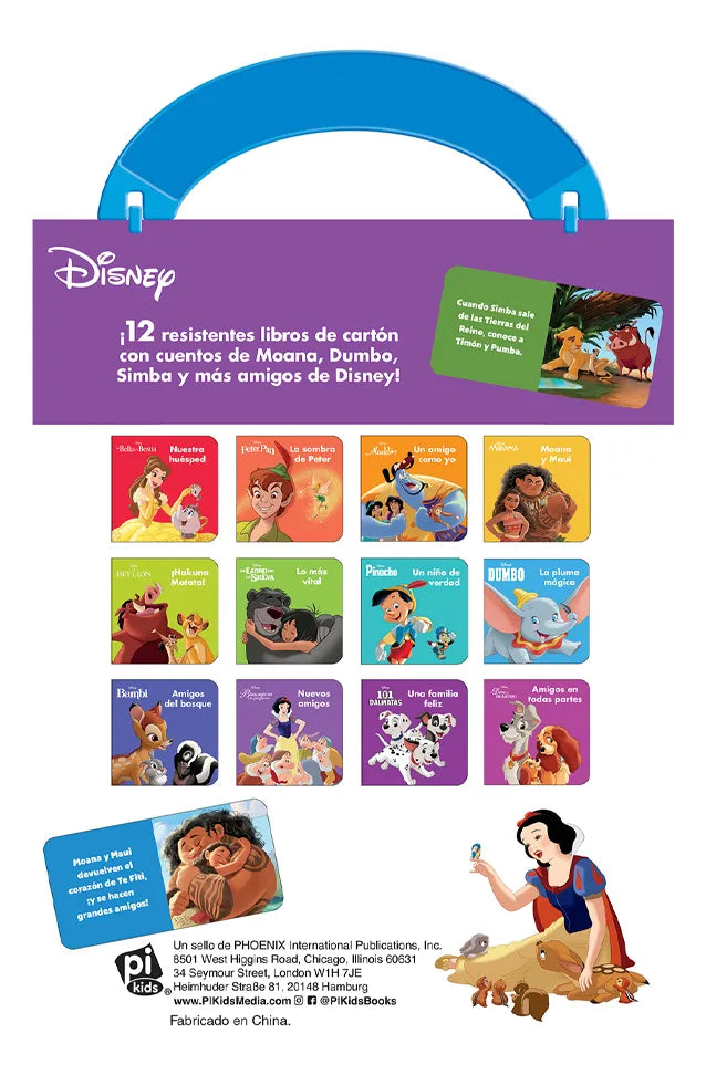Libro Didáctico Biblioteca Disney Los Mejores Amigos Niños