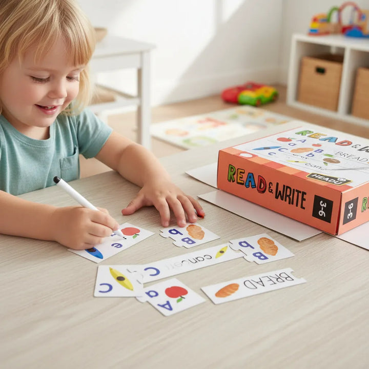 Juego Montessori Aprende A Leer Y Escribir