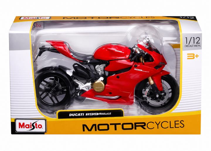 Moto a Escala 1:12 Mc Ducati 1199 Panigal