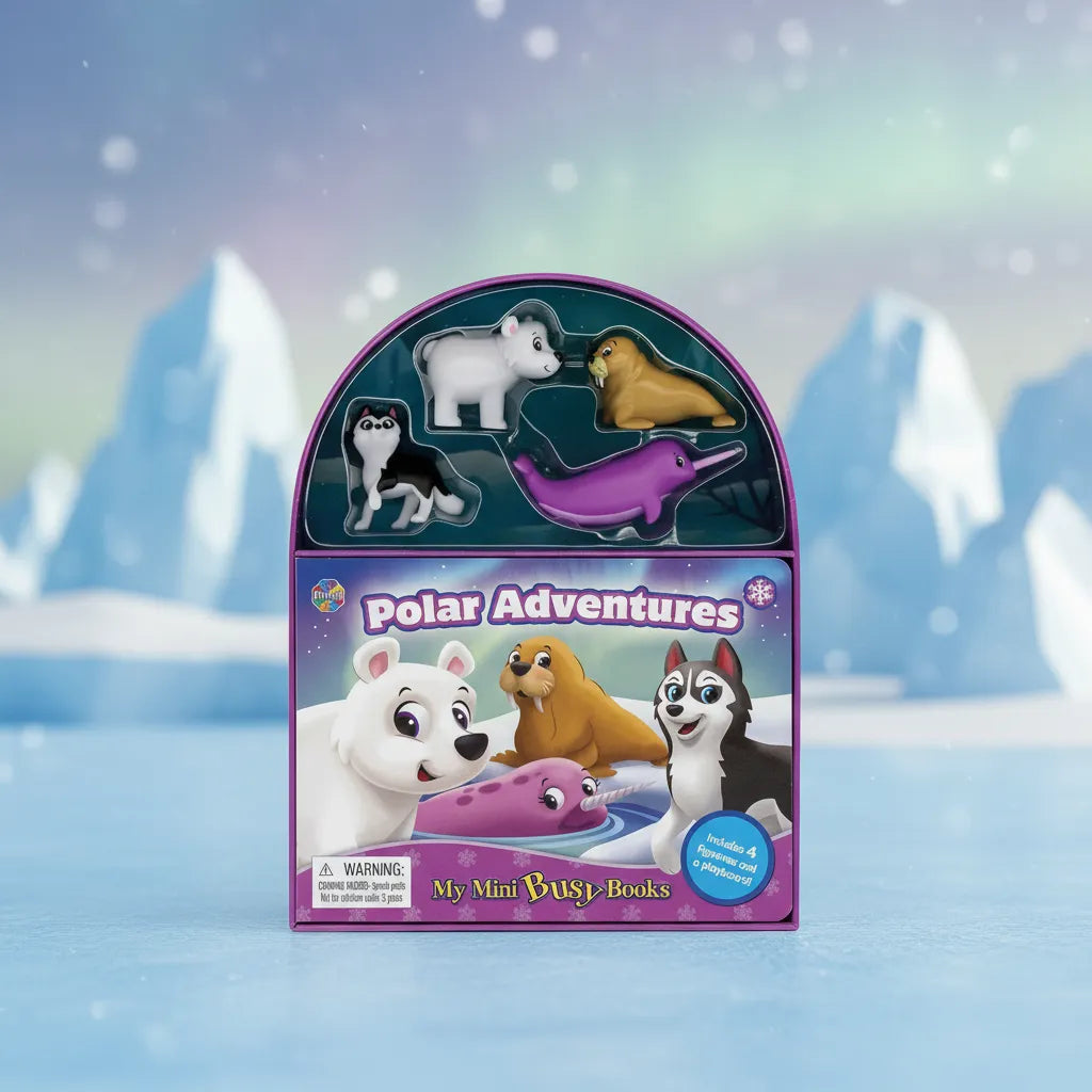 Libro y Juego 2 En 1 Animales Polares