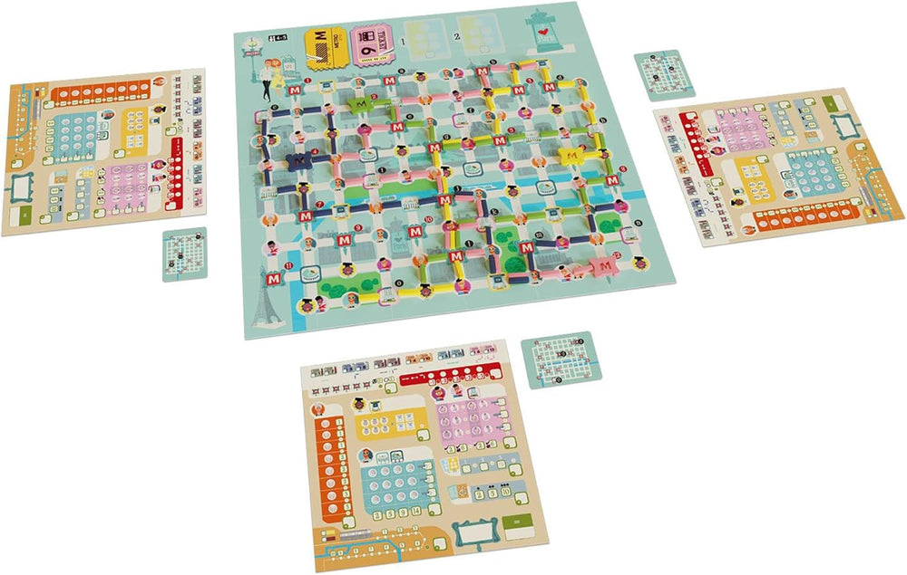 Juego De Mesa Estratégico Get On Board  Adultos