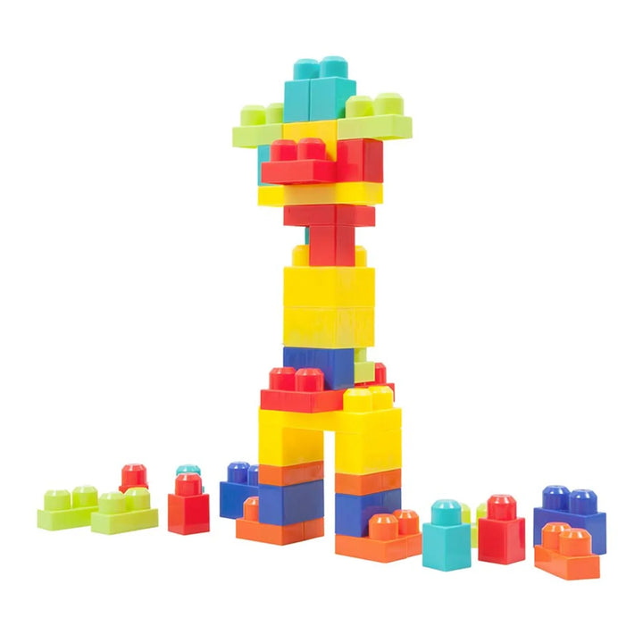 Bloques Construcción De Colores 80 Piezas Niños