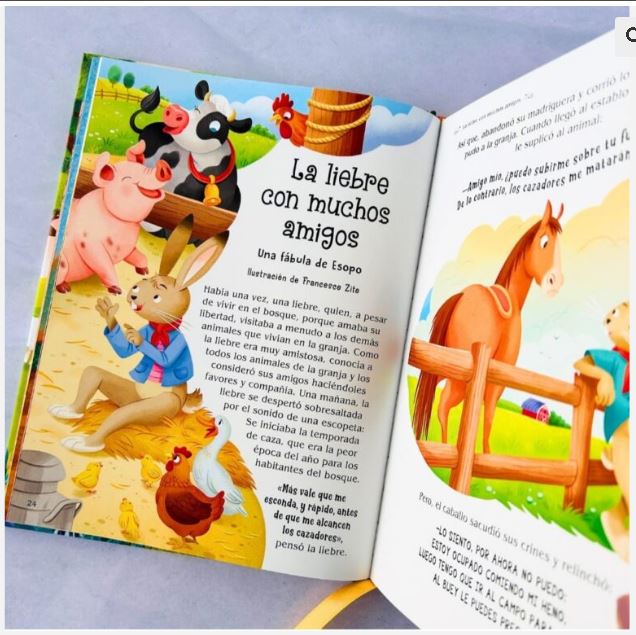 Libro Aventuras En La Granja Para Niños