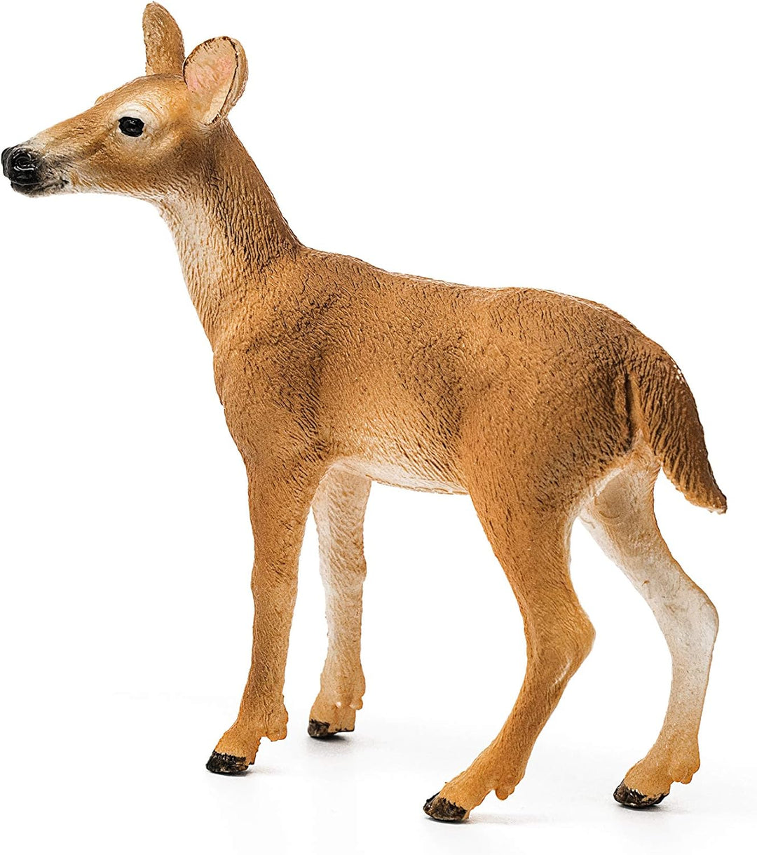Figuras Ciervo  Hembra Pintada A Mano Schleich
