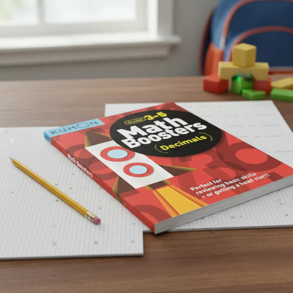 Libro Kumon Problemas Matemáticos Decimales En Ingles