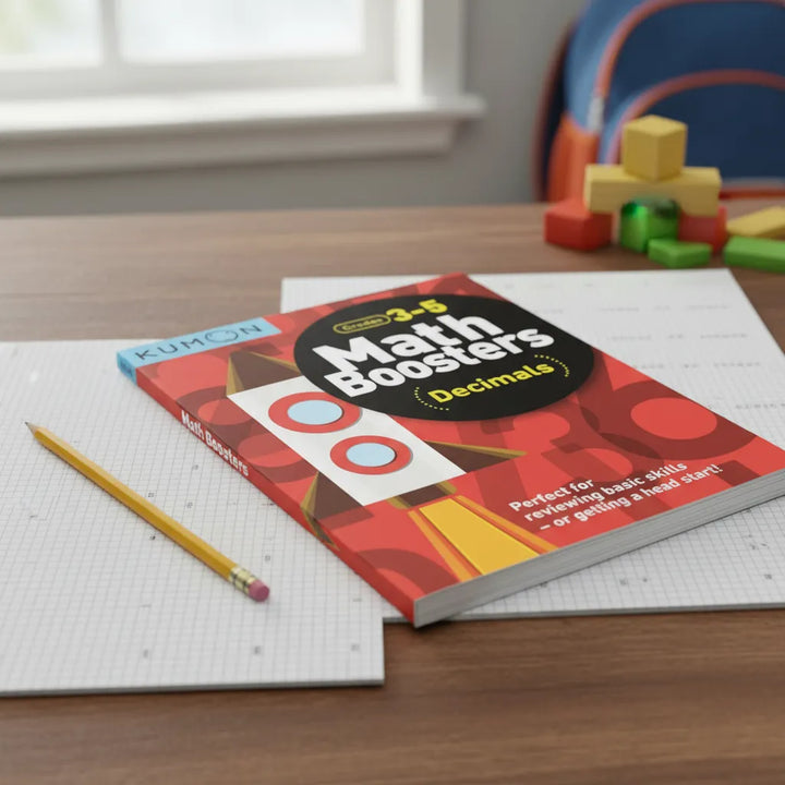 Libro Kumon Problemas Matemáticos Decimales En Ingles